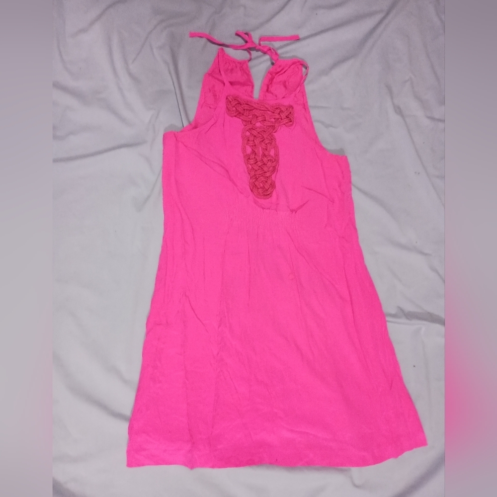 Trina Turk Small Pink Silk Dress